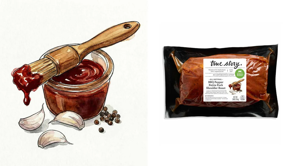 BBQ Pepper Petite Pork Shoulder Roast